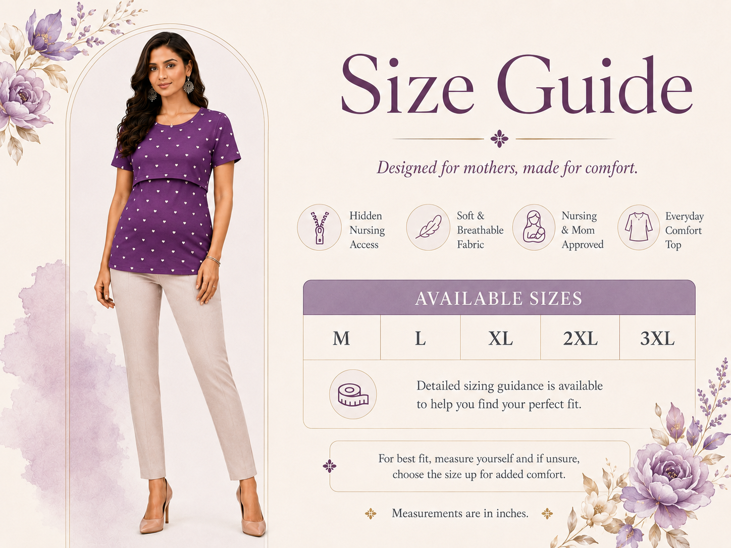 Purple Heart Feeding T-Shirt