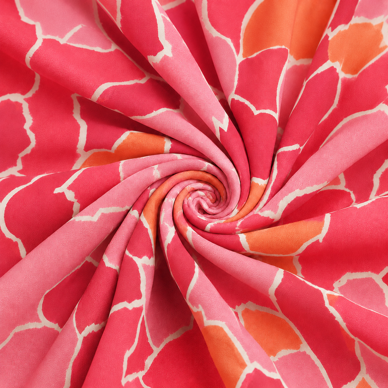 Red and Orange Flower Maxi Dress
