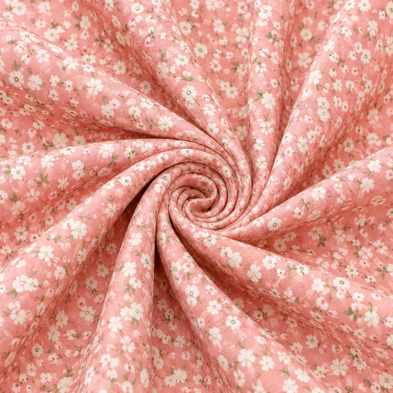 Small Flower Print Nursing Dress - Pink