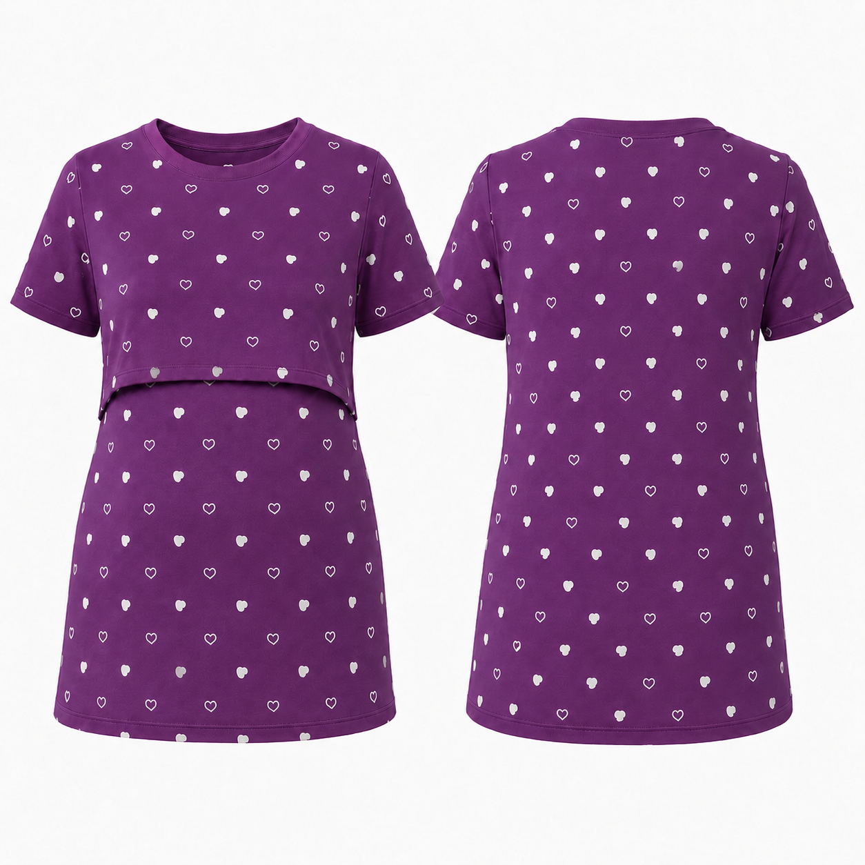 Purple Heart Feeding T-Shirt