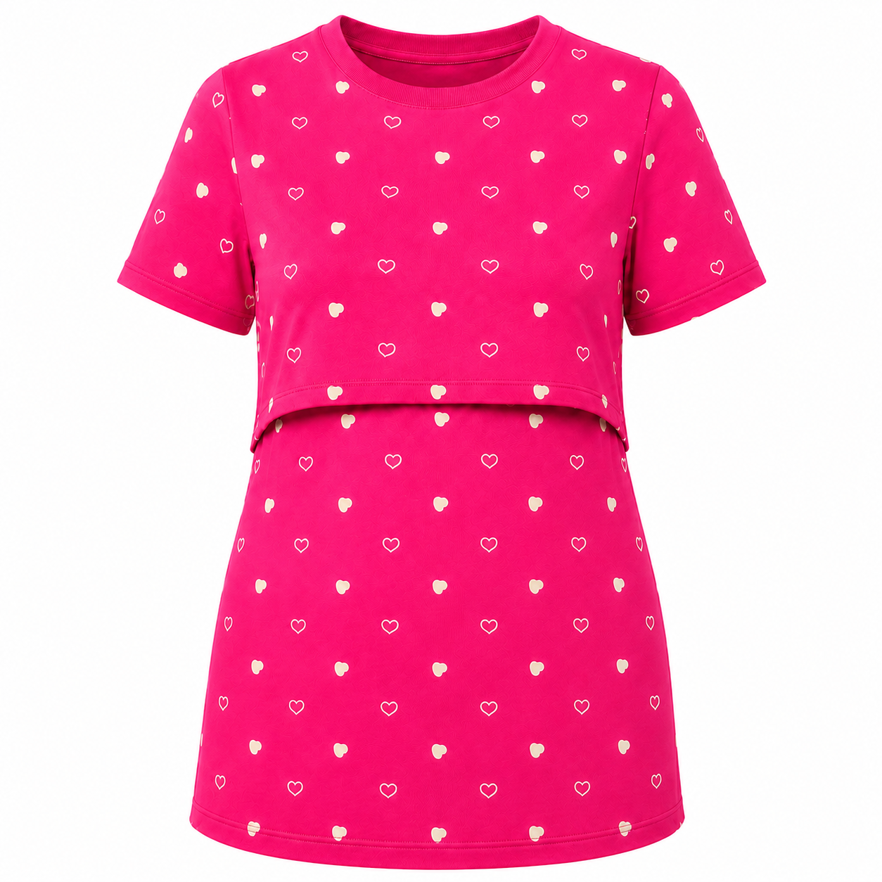 Pink Heart Feeding T-Shirt