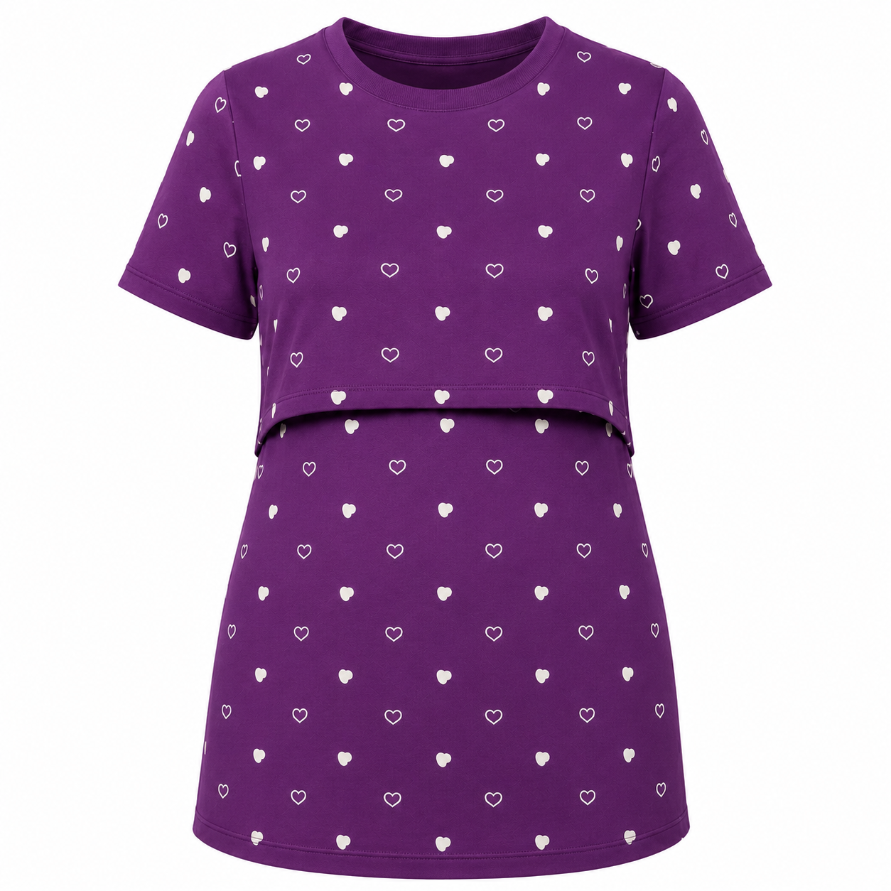 Purple Heart Feeding T-Shirt