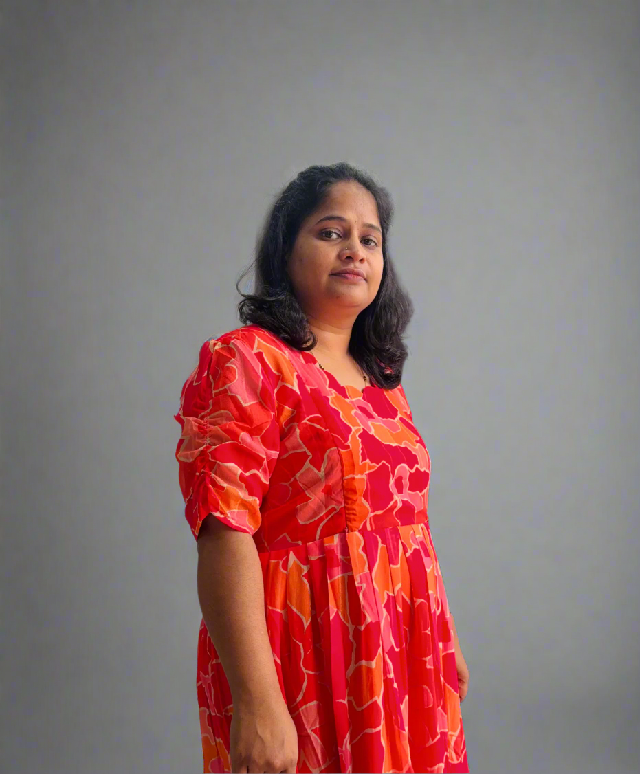 Red and Orange Flower Maxi Dress