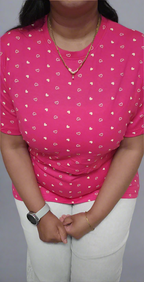 Pink Heart Feeding T-Shirt